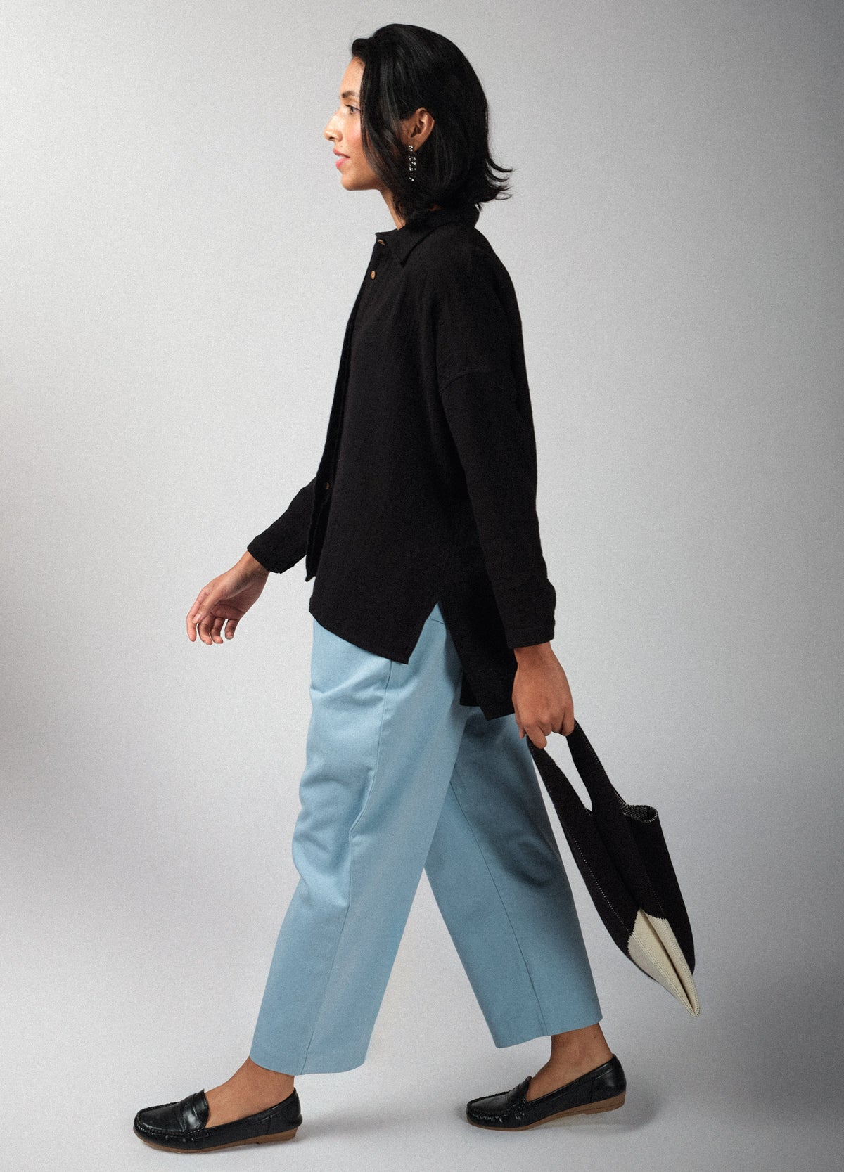 Black Relaxed Shirt