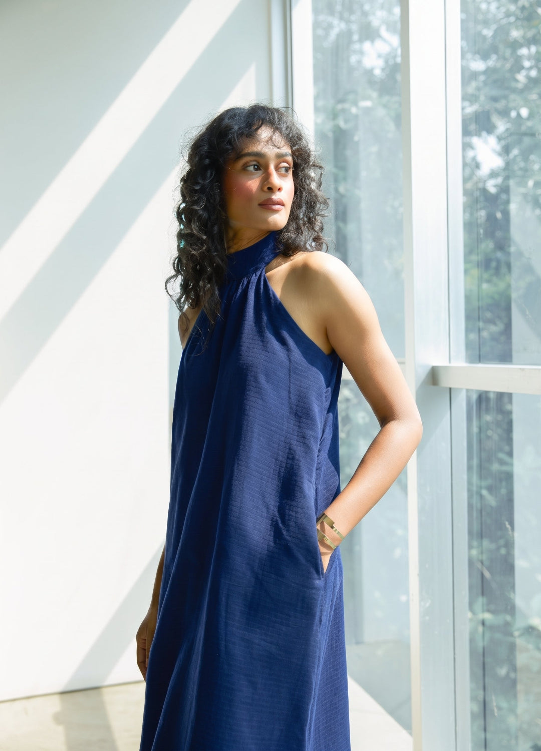 Midnight Halter Midi