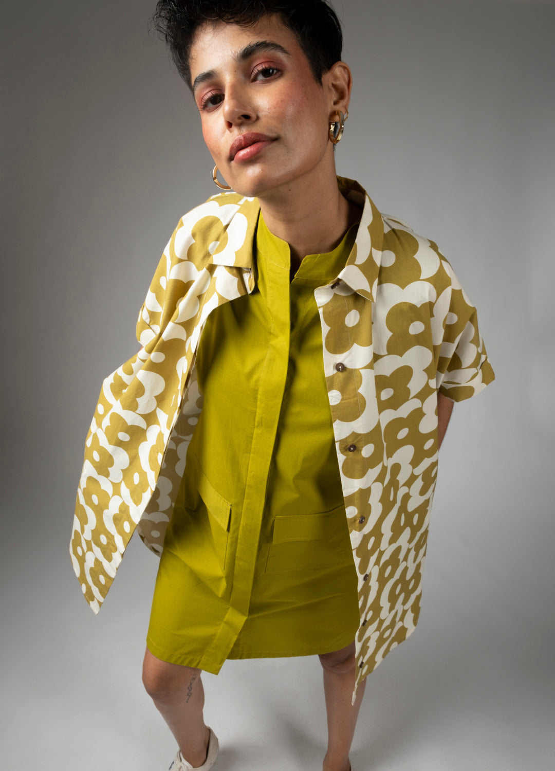 Avocado Utility Dress