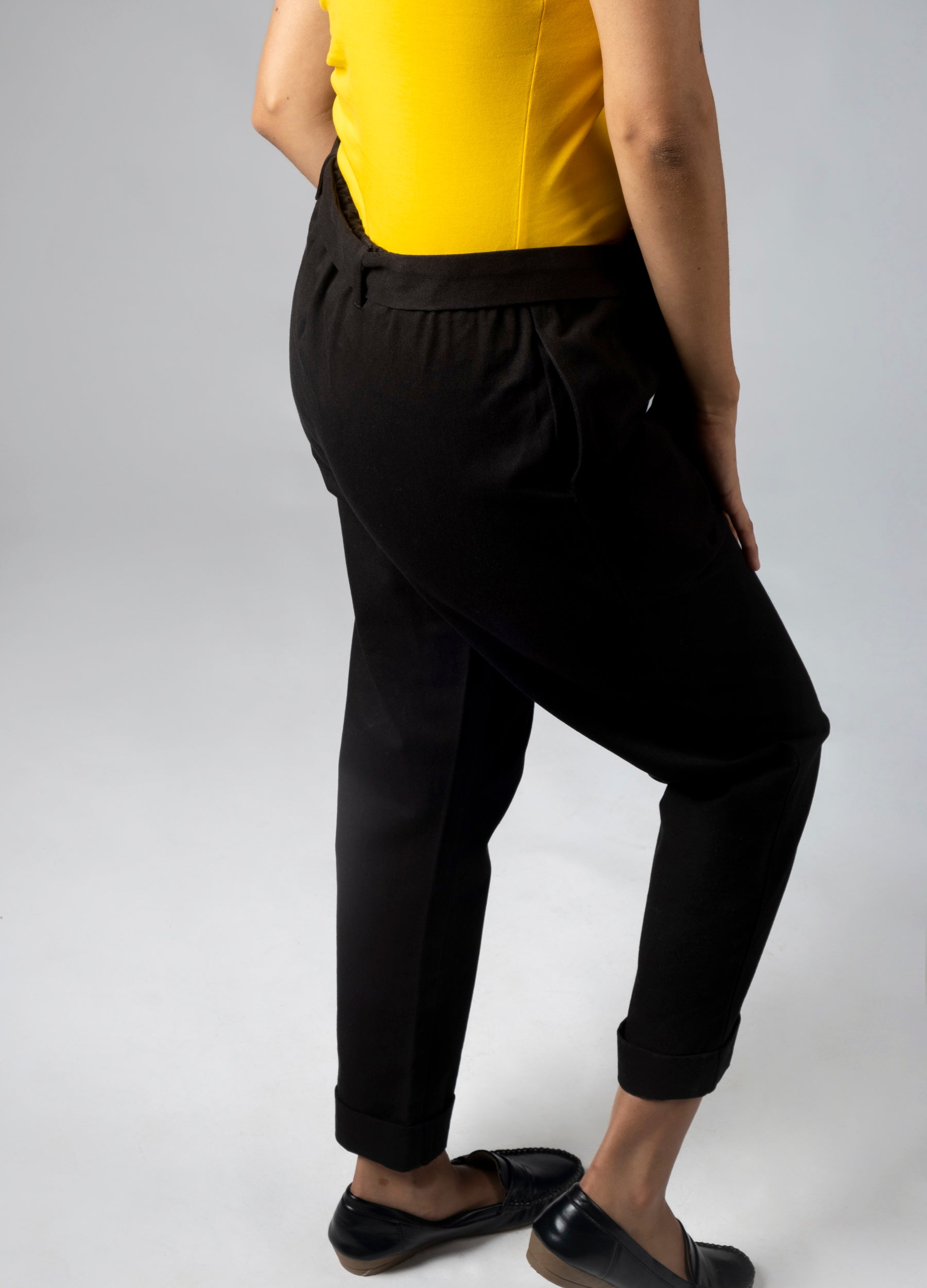 SeraWera Regular Fit Women Black Trousers  Buy SeraWera Regular Fit Women  Black Trousers Online at Best Prices in India  Flipkartcom