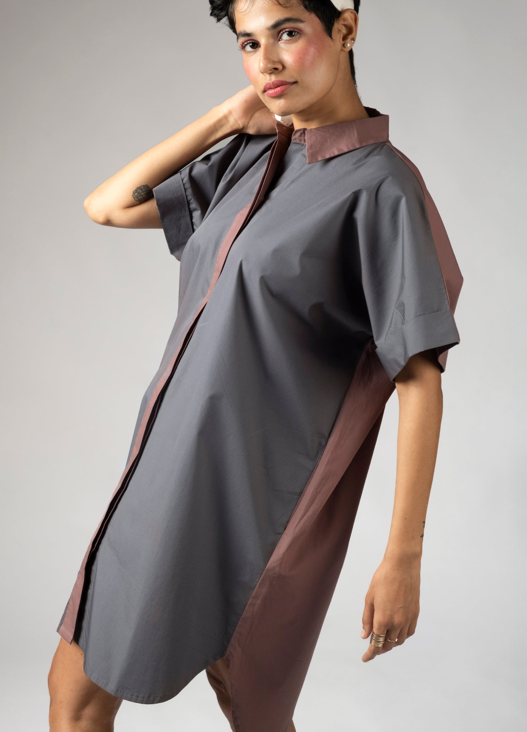 Nightshade Shirt Dress