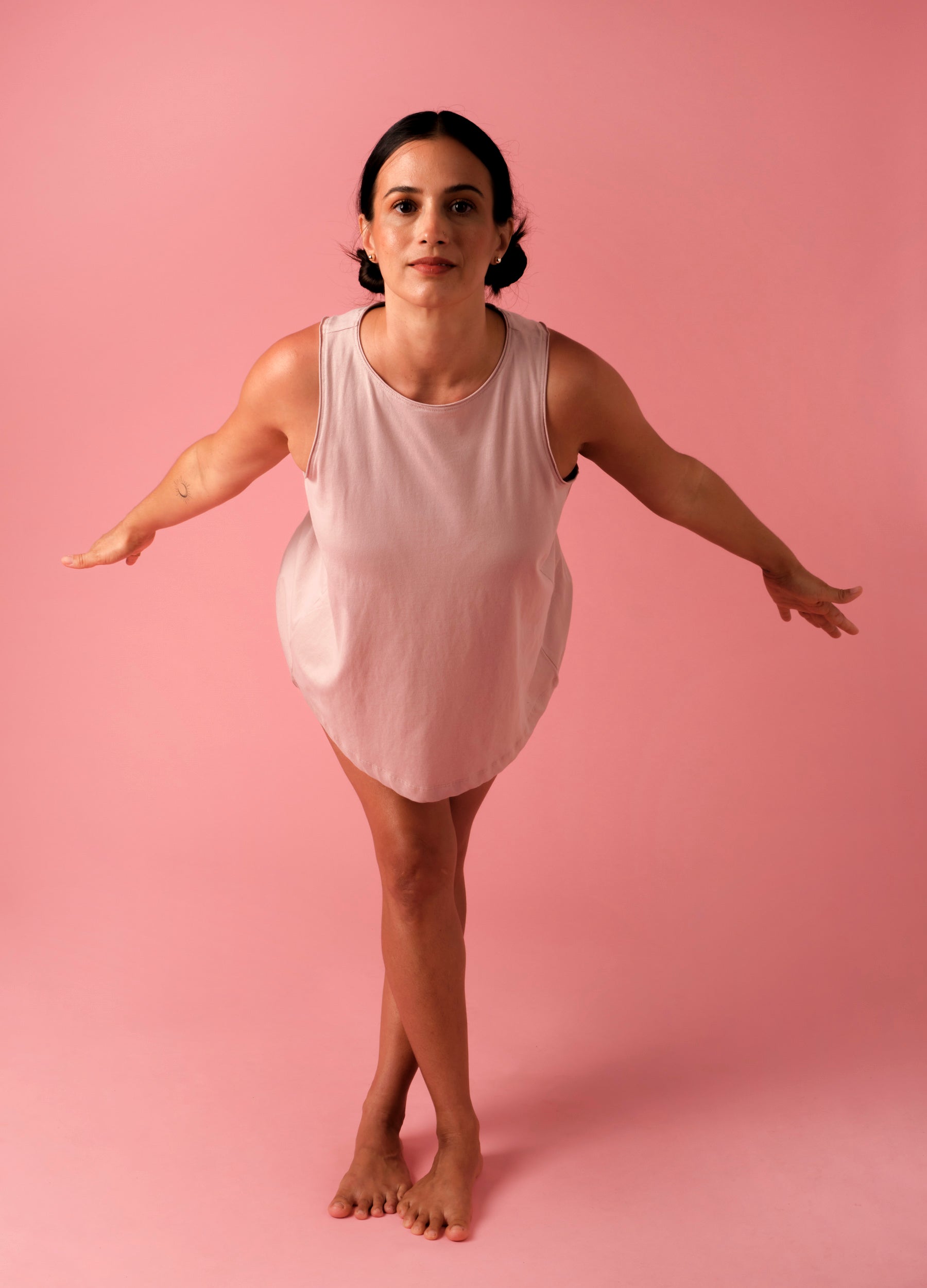 Rose Breezy Tank Top