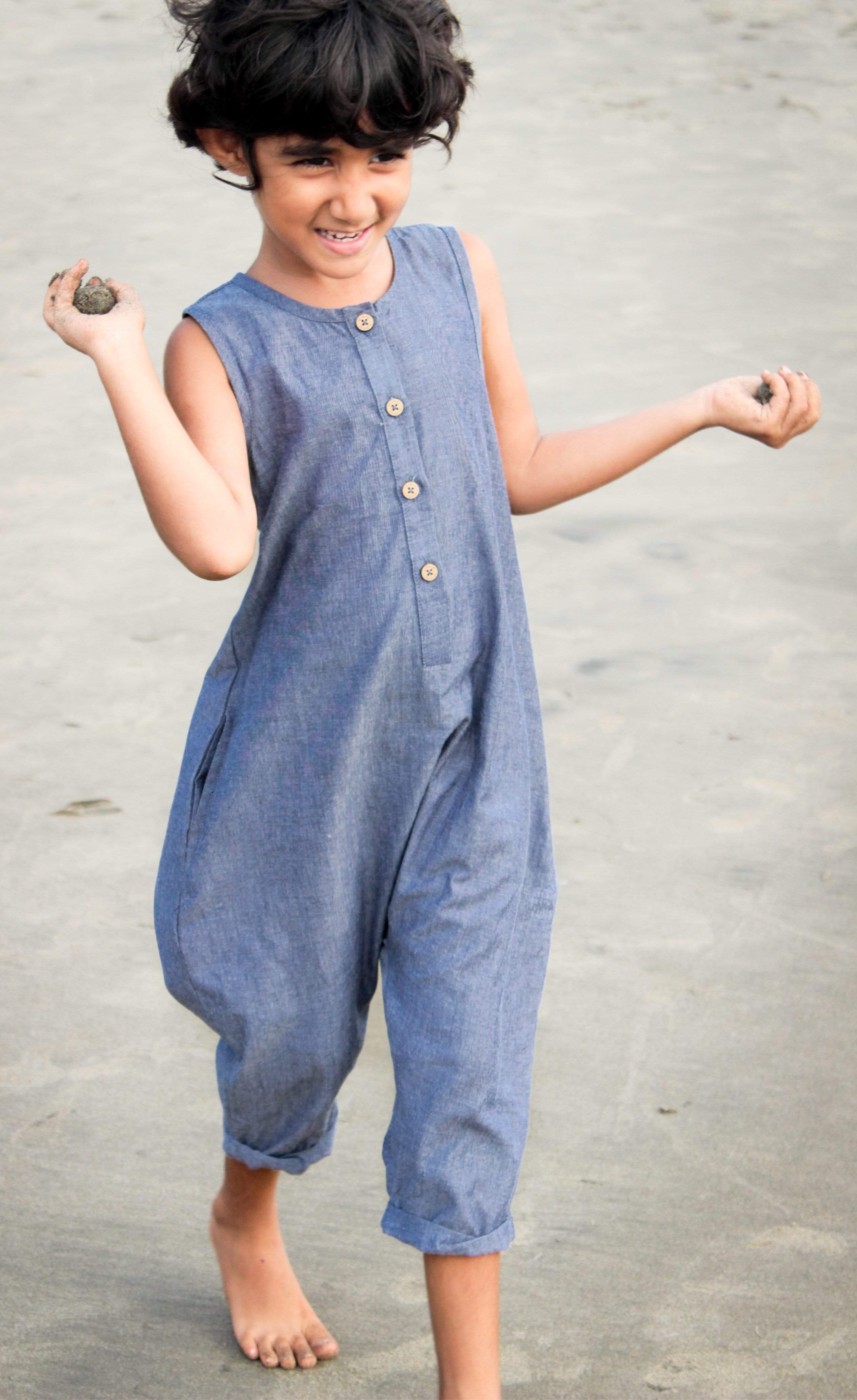 Anika Jumpsuit-No Nasties - Organic Cotton Clothing