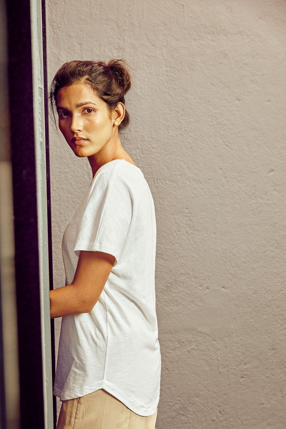 Aurora V-Neck Tee-No Nasties - Organic Cotton Clothing