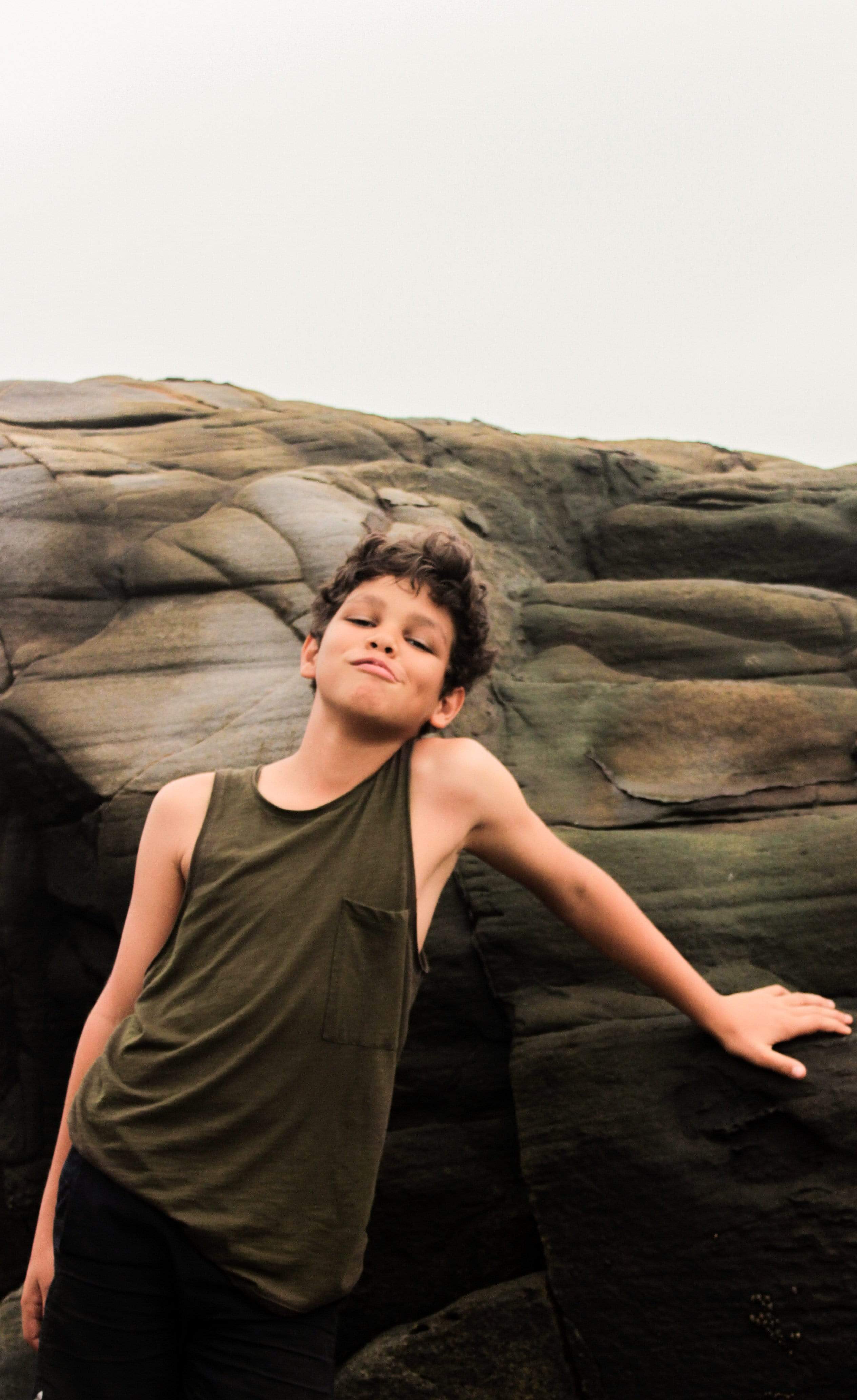 Ayaan Baggy Pocket Tank-No Nasties - Organic Cotton Clothing