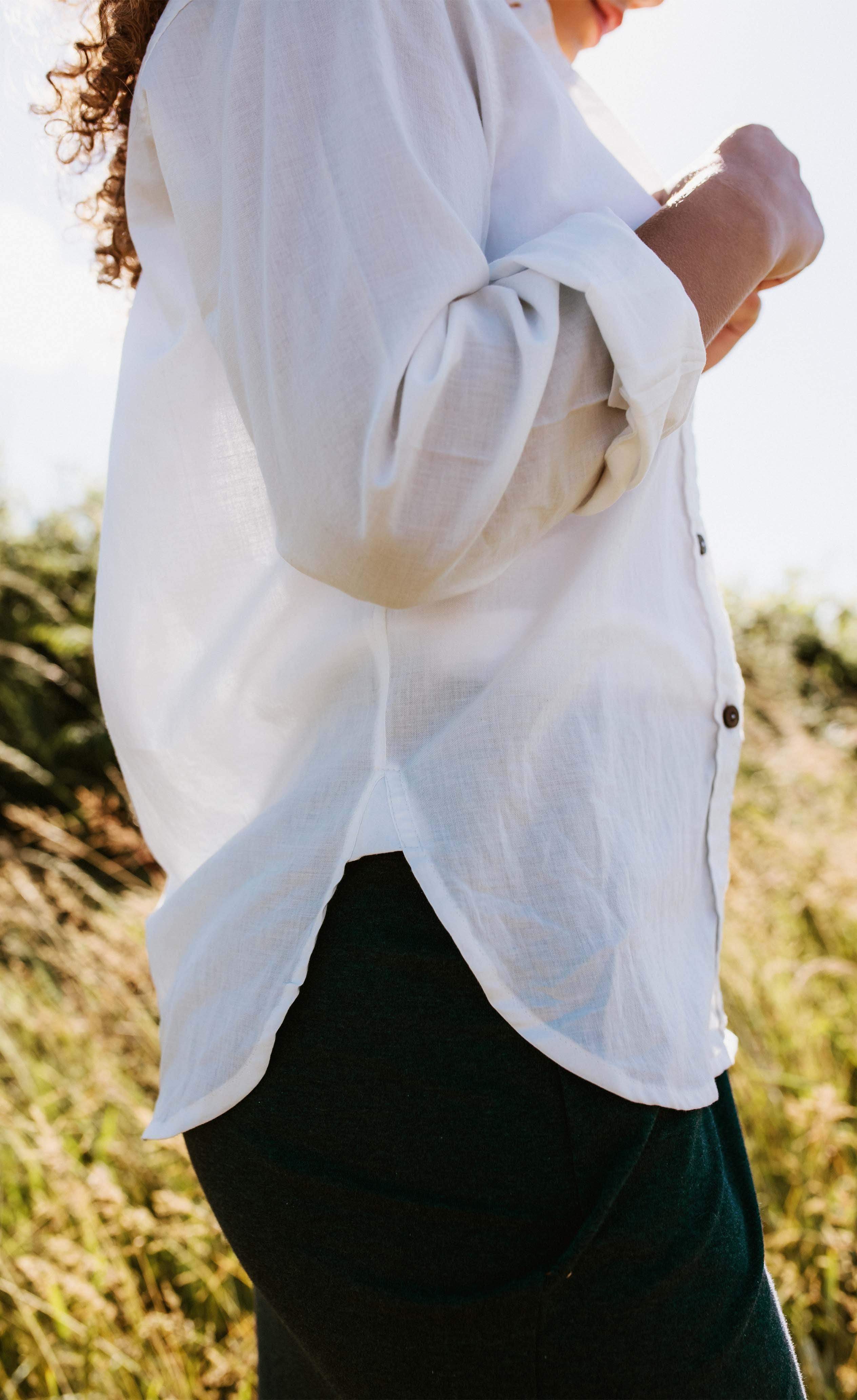 Bali Boyfriend Shirt-No Nasties - Organic Cotton Clothing