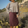 Berry Long Skirt-No Nasties - Organic Cotton Clothing