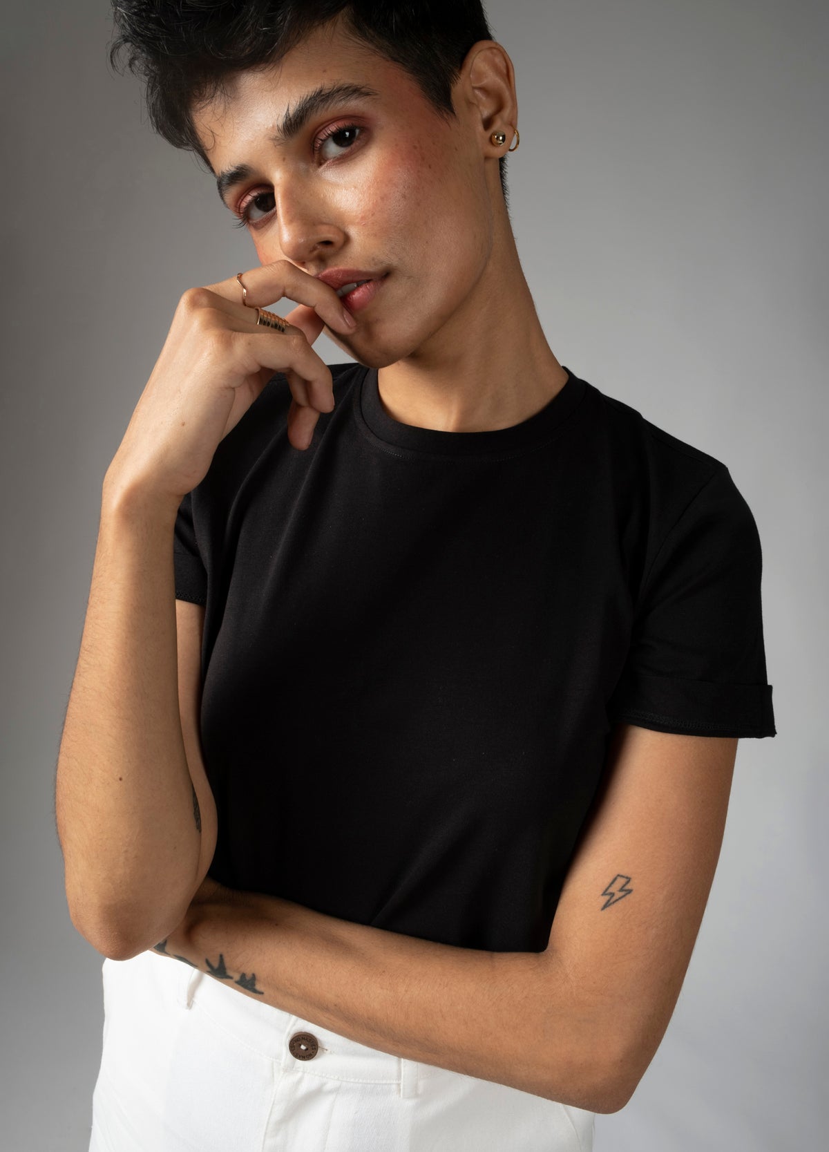 Black Basic Tee