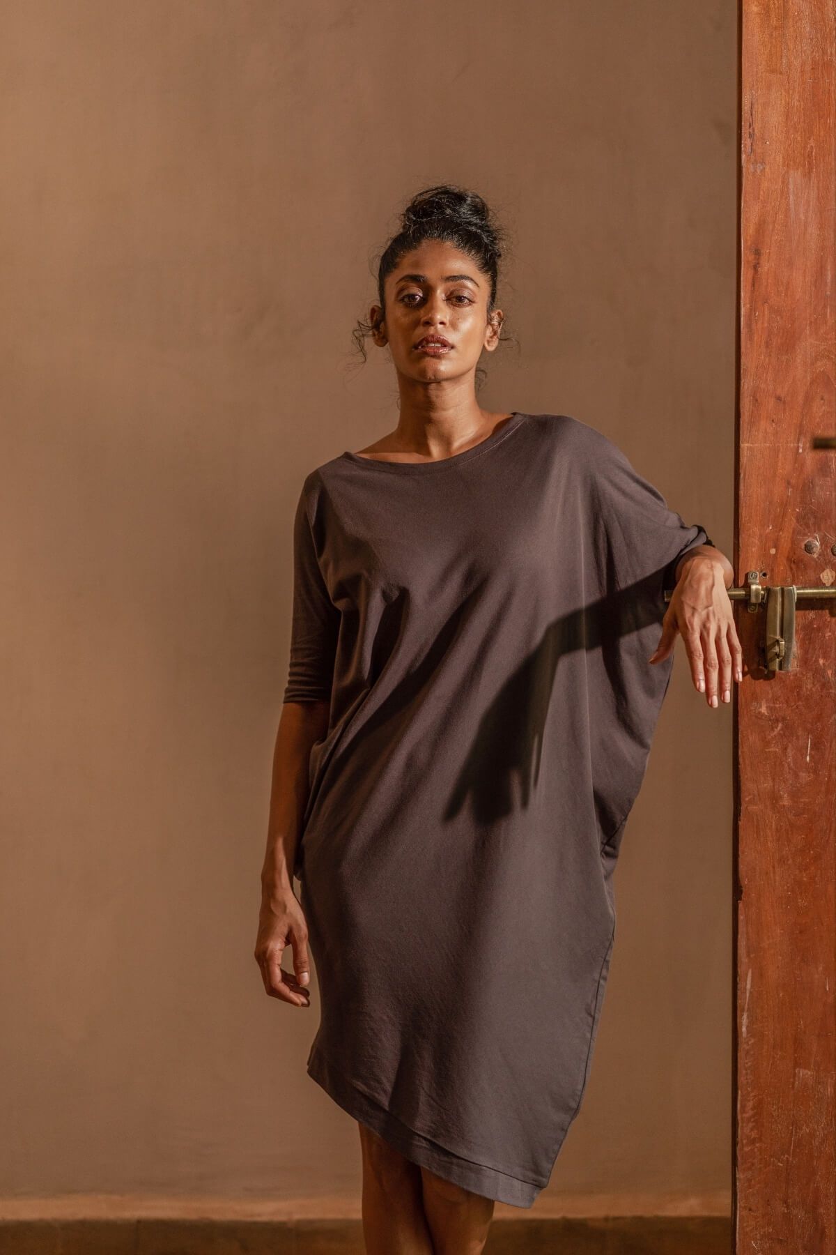 Cenon Drape Dress-No Nasties - Organic Cotton Clothing