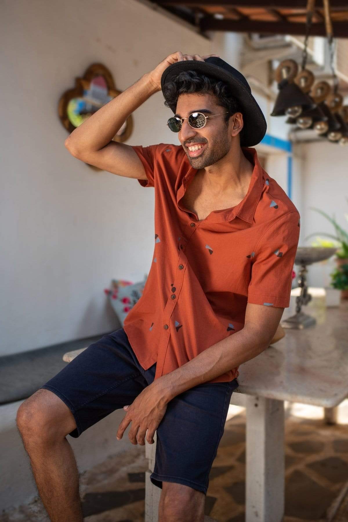 Diego Half Sleeve Shirt-No Nasties - Organic Cotton Clothing