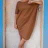 Esperanza Drape Dress-No Nasties - Organic Cotton Clothing