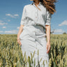 Flores Shirt Dress-No Nasties - Organic Cotton Clothing