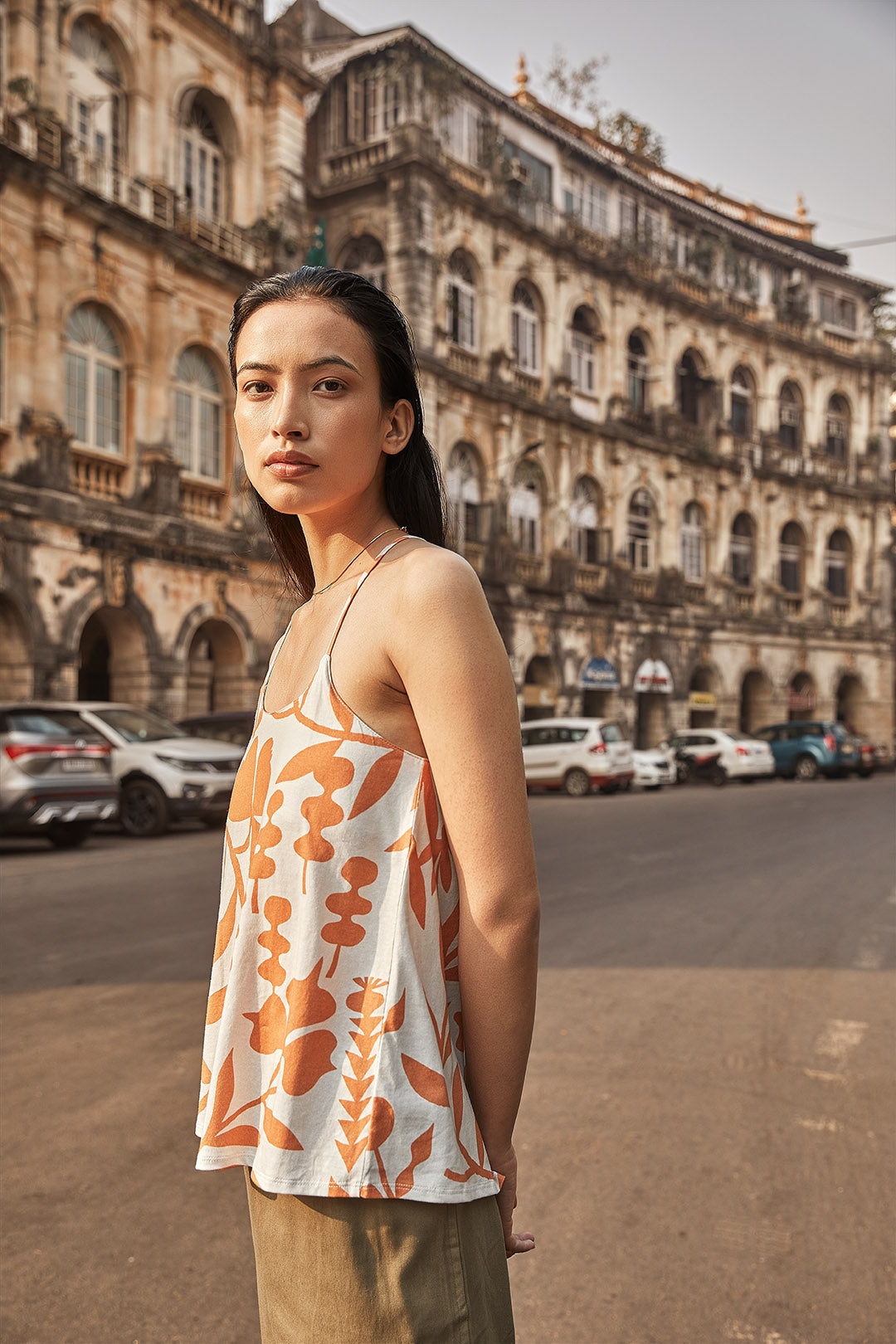 Garden Crossback Tank-No Nasties - Organic Cotton Clothing