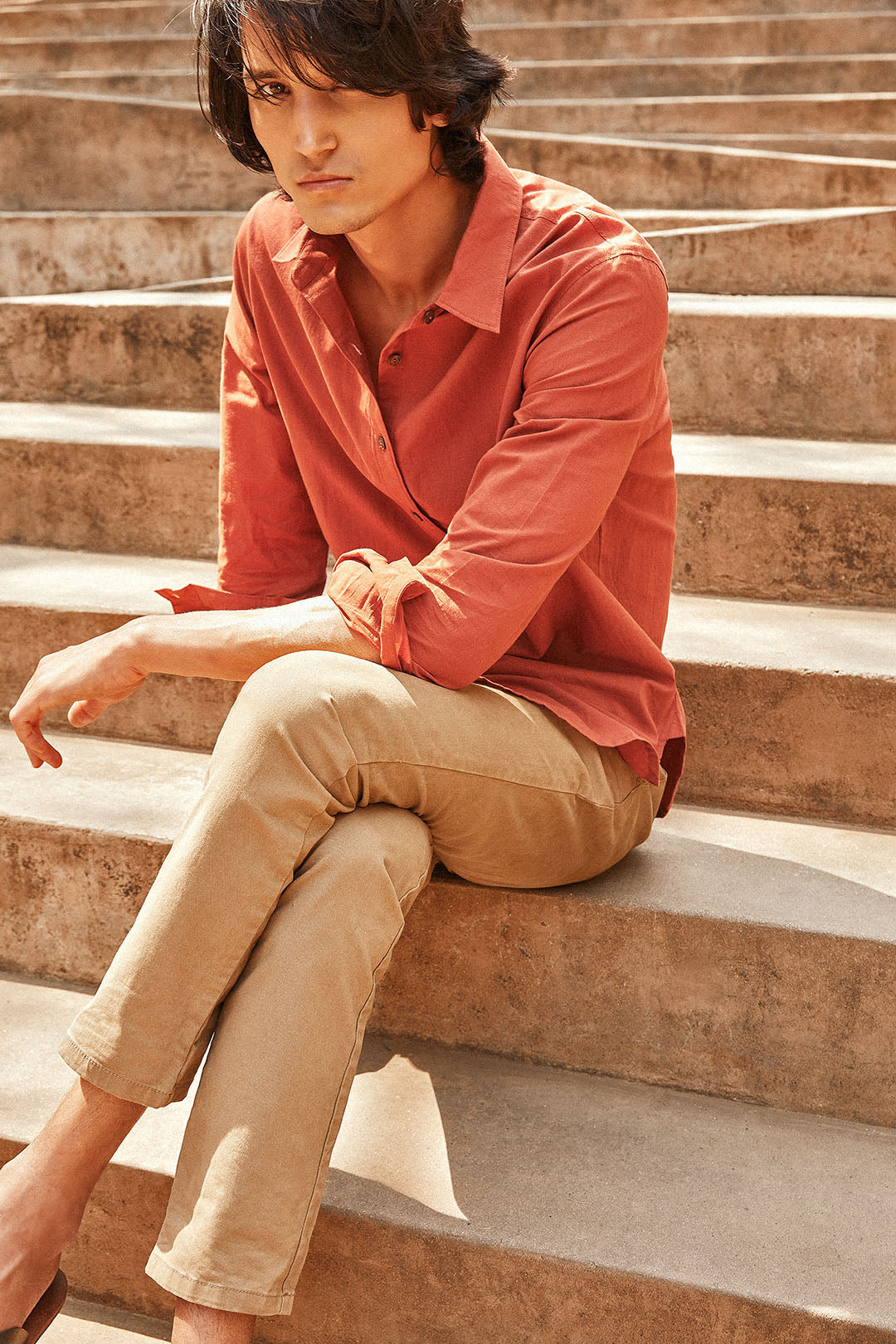 Ginger Everyday Shirt-No Nasties - Organic Cotton Clothing