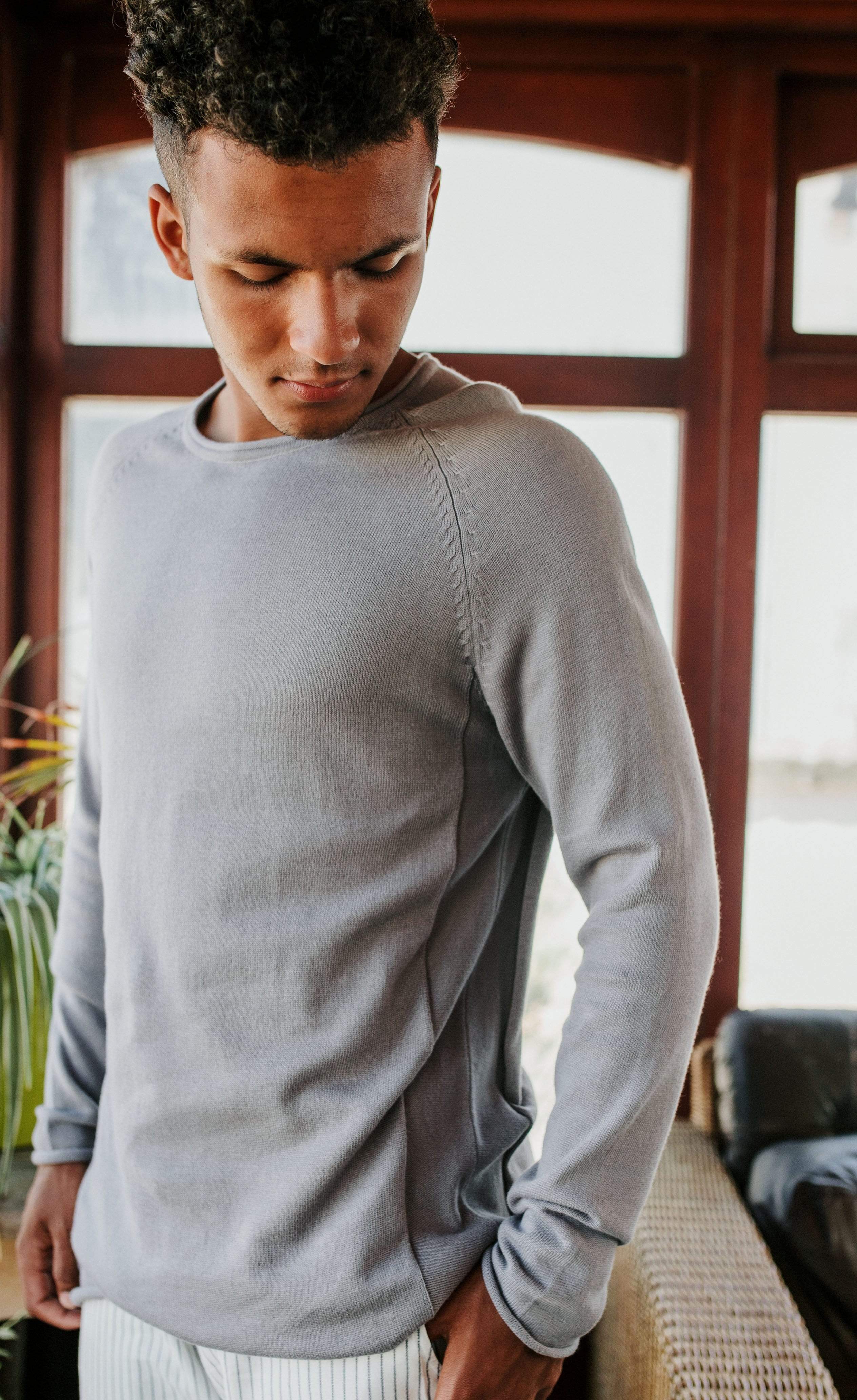 Hopkins Raglan Long Sweater-No Nasties - Organic Cotton Clothing