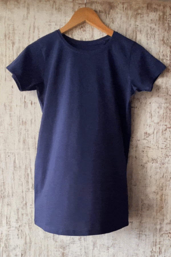 Loire Fitted Tee-No Nasties - Organic Cotton Clothing