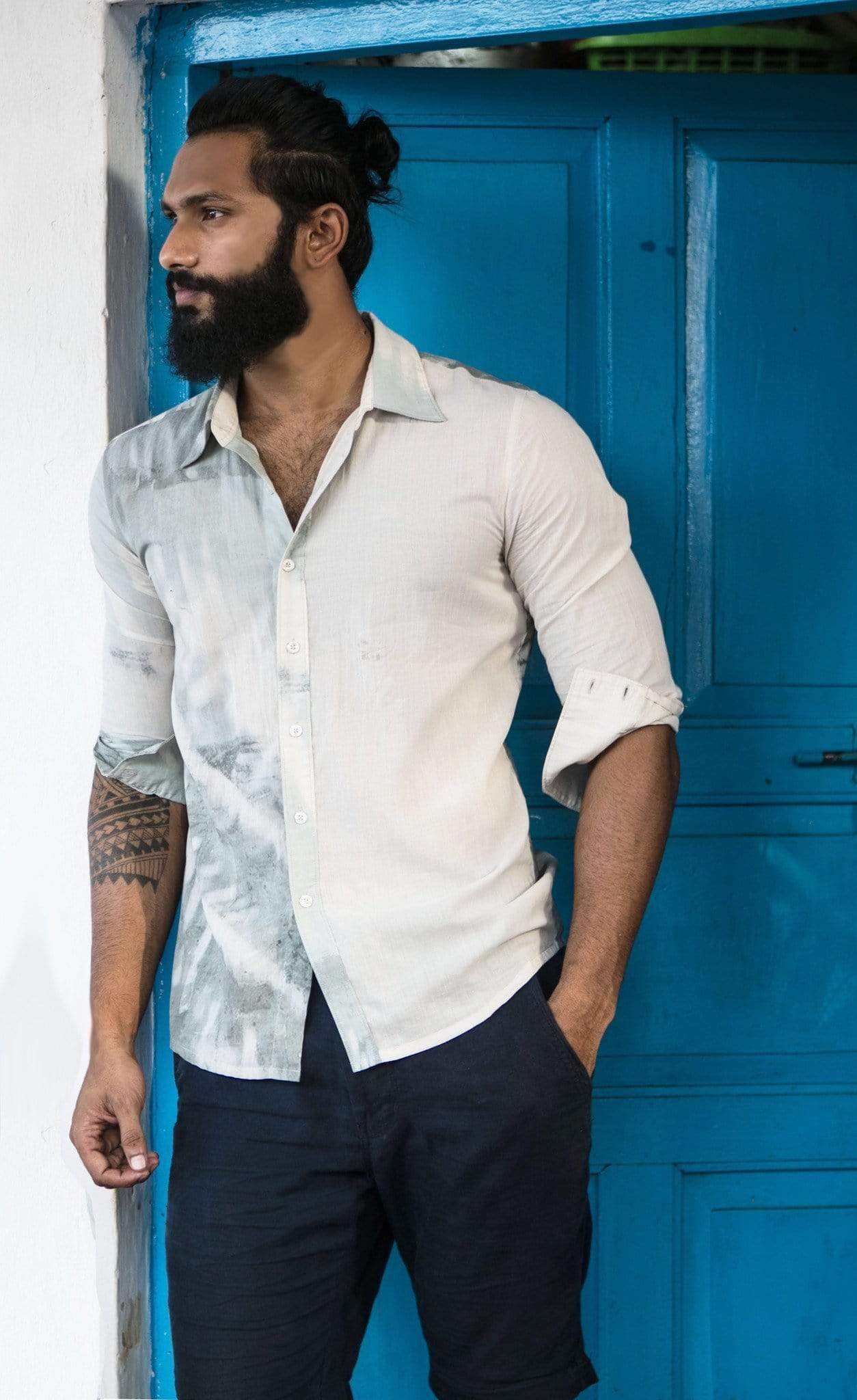 Mazari Palm Shirt-No Nasties - Organic Cotton Clothing