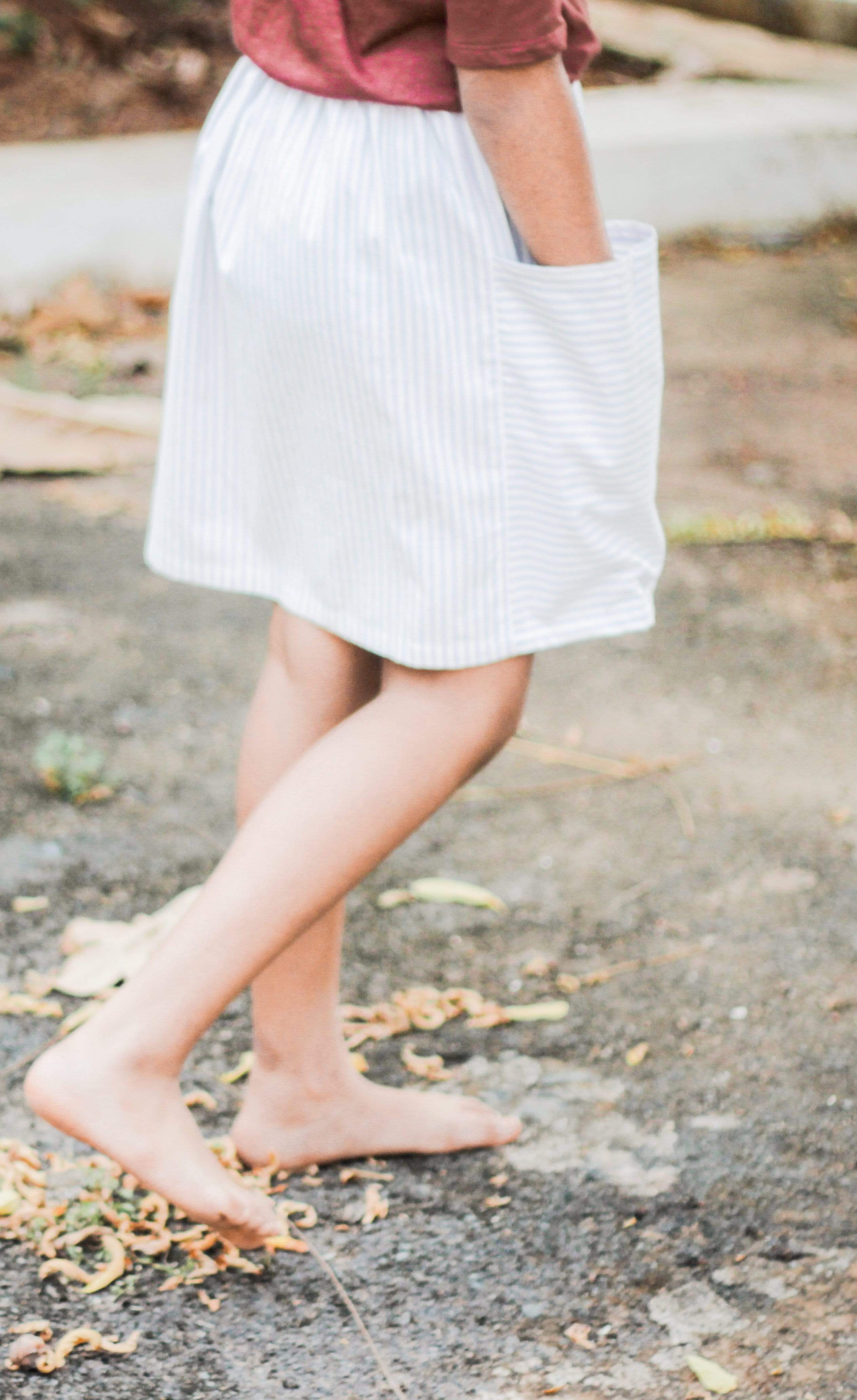 Niah Pocket Skirt-No Nasties - Organic Cotton Clothing