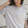 Nypa Grey Unisize Top-No Nasties - Organic Cotton Clothing