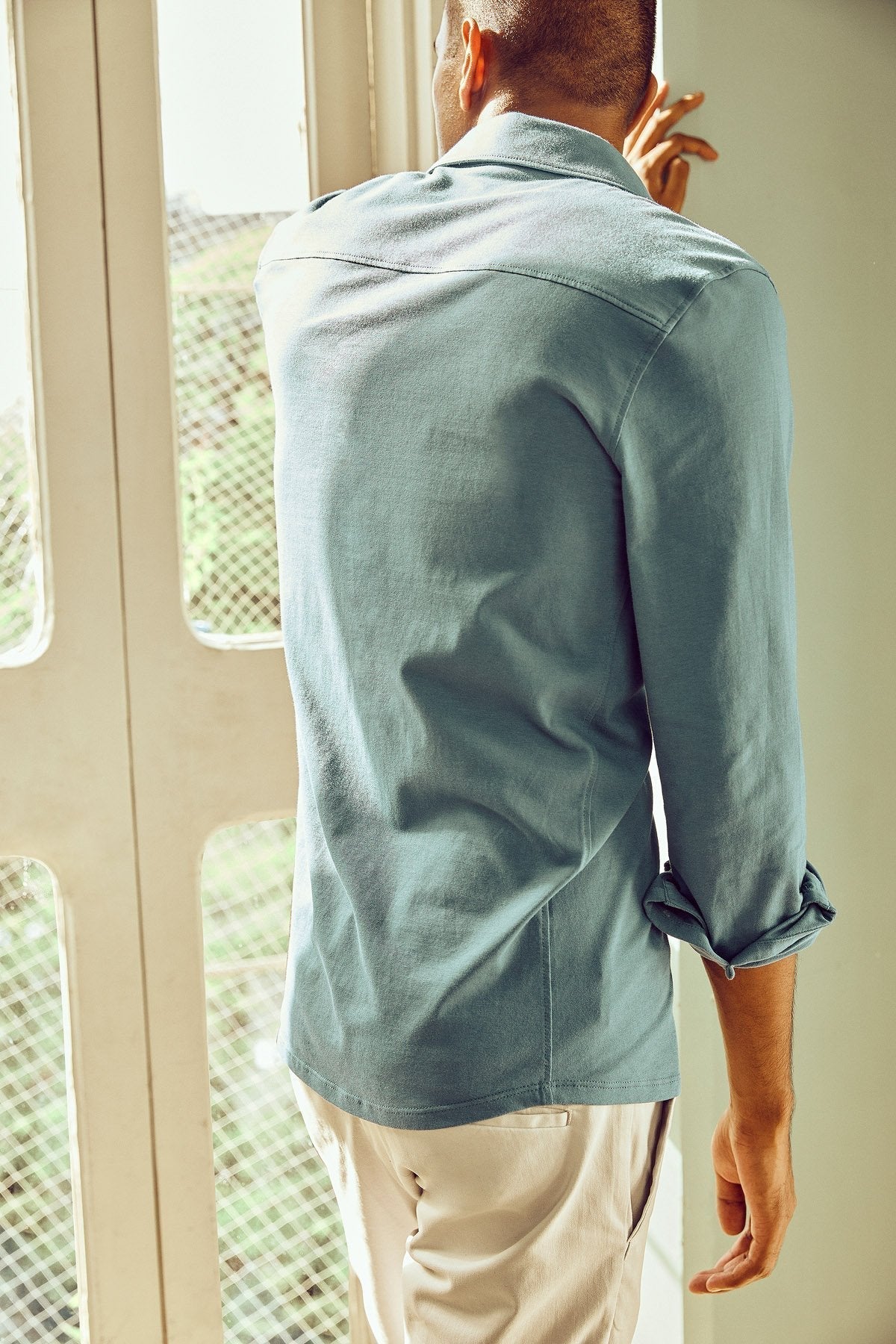 Ocean Knit Shirt-No Nasties - Organic Cotton Clothing