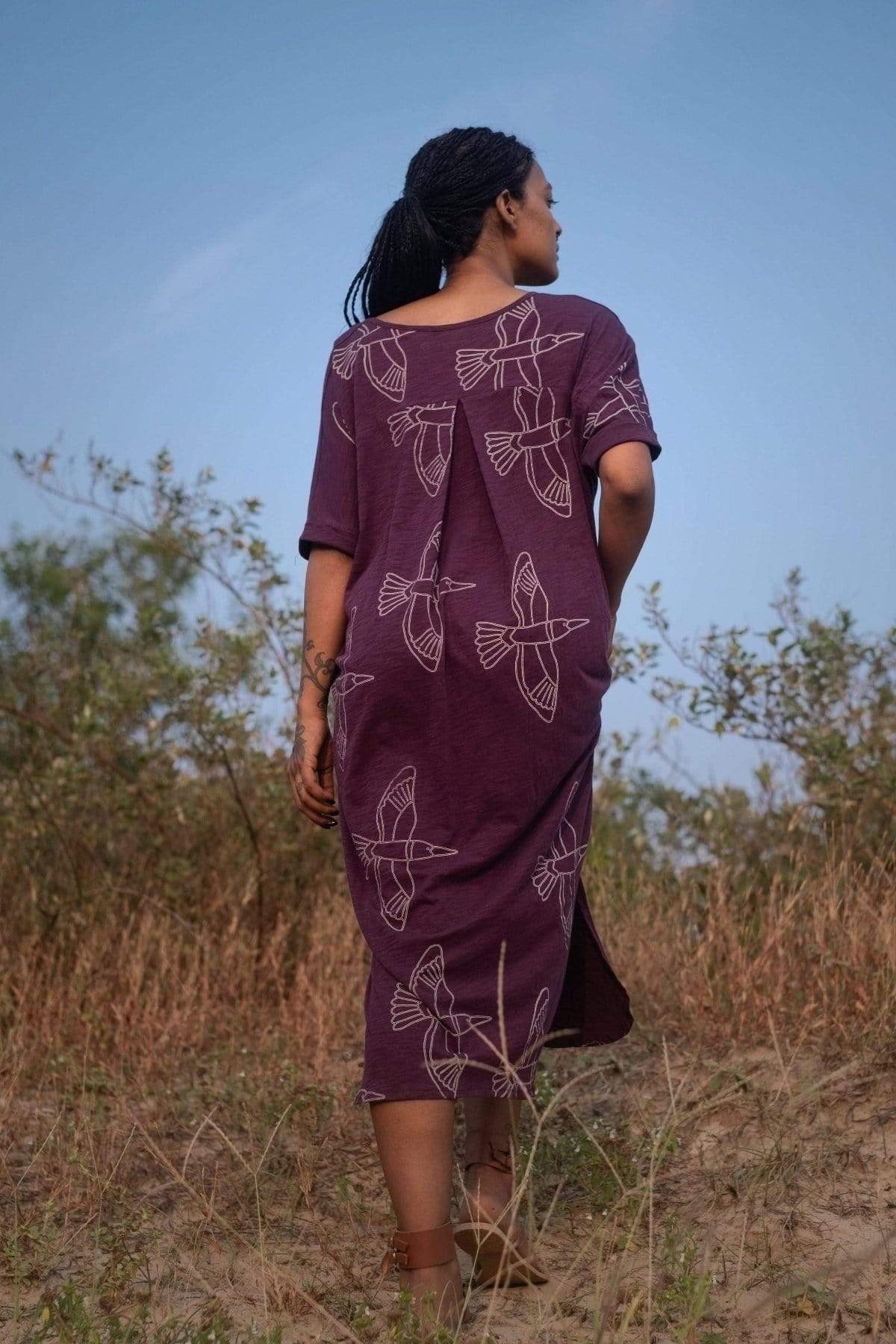 Rivana Kaftan Dress-No Nasties - Organic Cotton Clothing