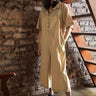 Sand Midi Jumpsuit-No Nasties - Organic Cotton Clothing