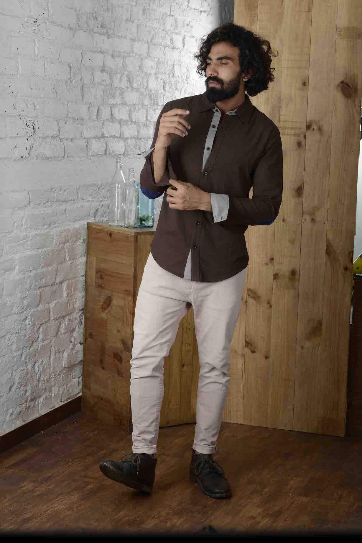 Stinger Woven Shirt-No Nasties - Organic Cotton Clothing
