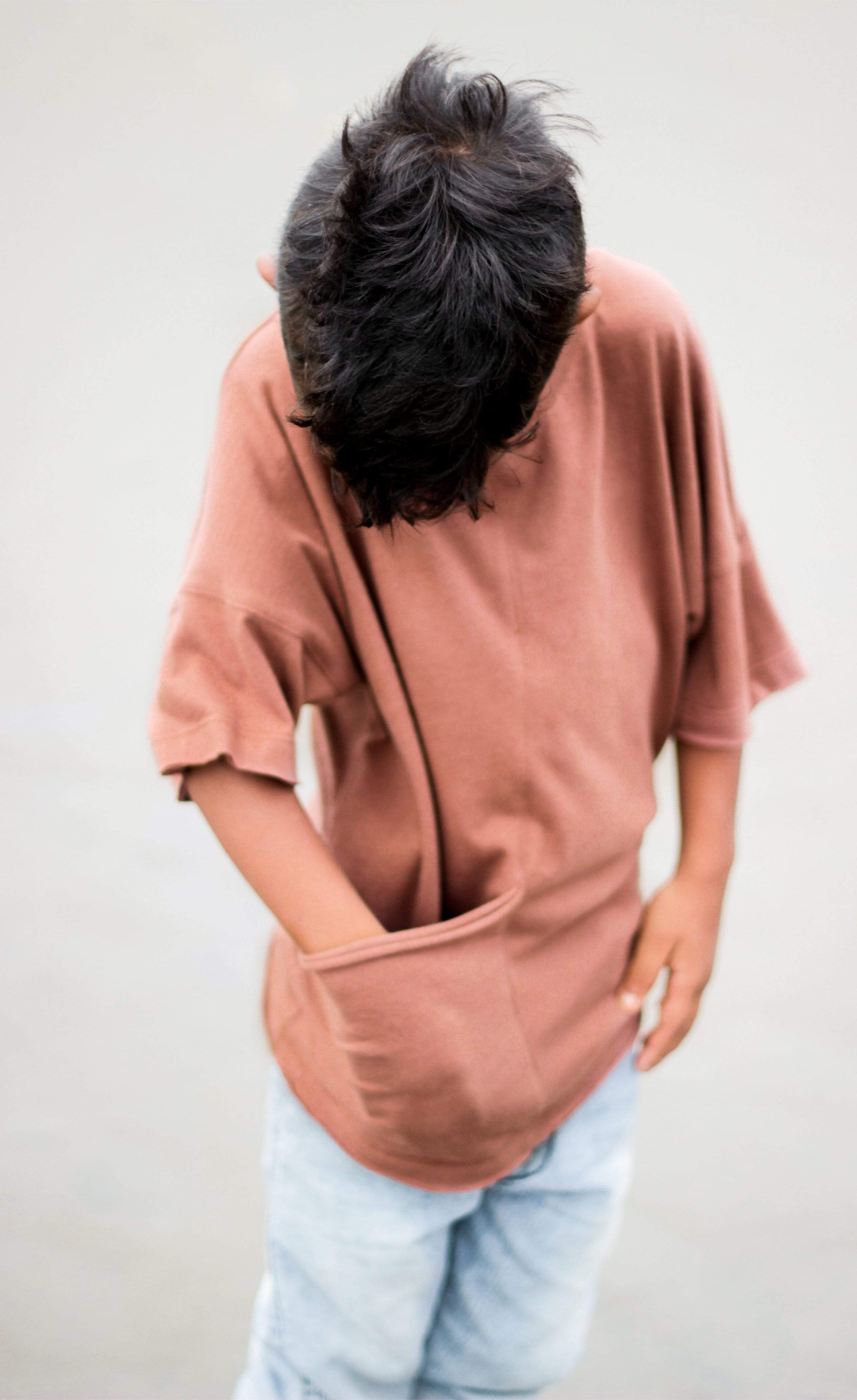 Vihaan Pocket Tee-No Nasties - Organic Cotton Clothing