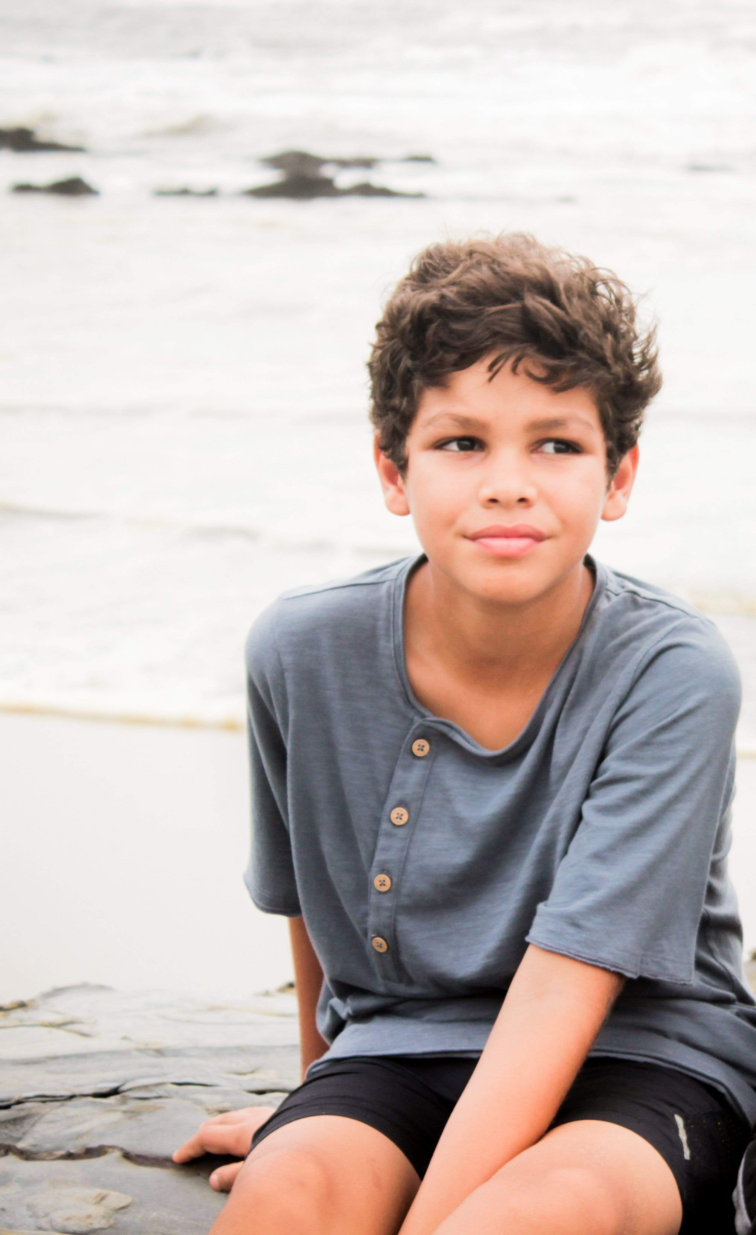 Zev Henley-No Nasties - Organic Cotton Clothing