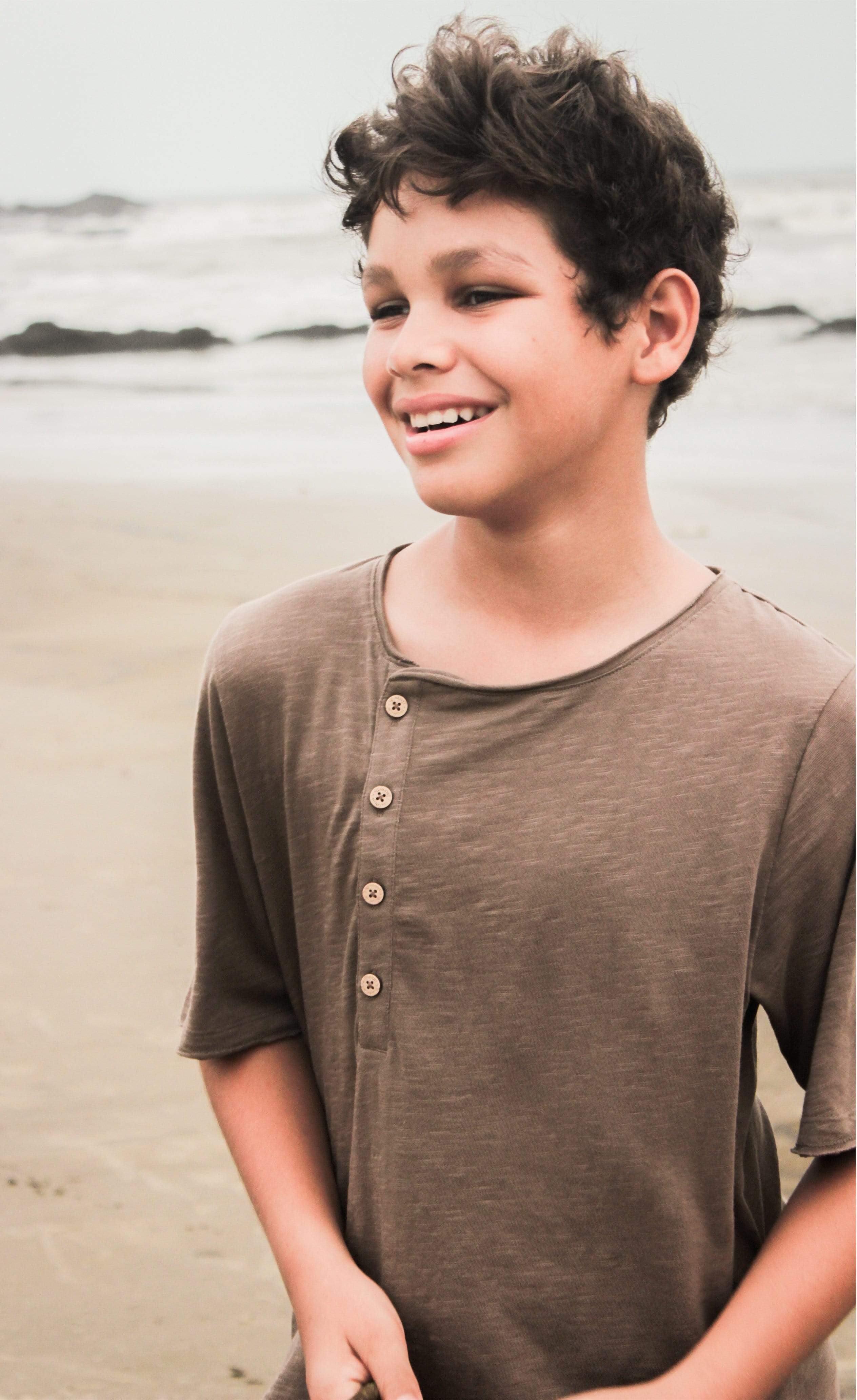 Zubin Henley-No Nasties - Organic Cotton Clothing